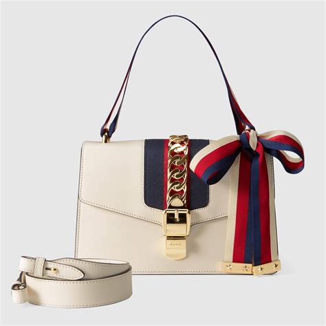 488239 x5e66 gucci|white gucci handbag.